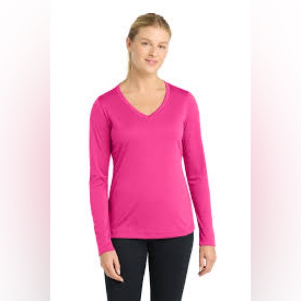 JCrew long sleeve T-shirt V-neck basic size M